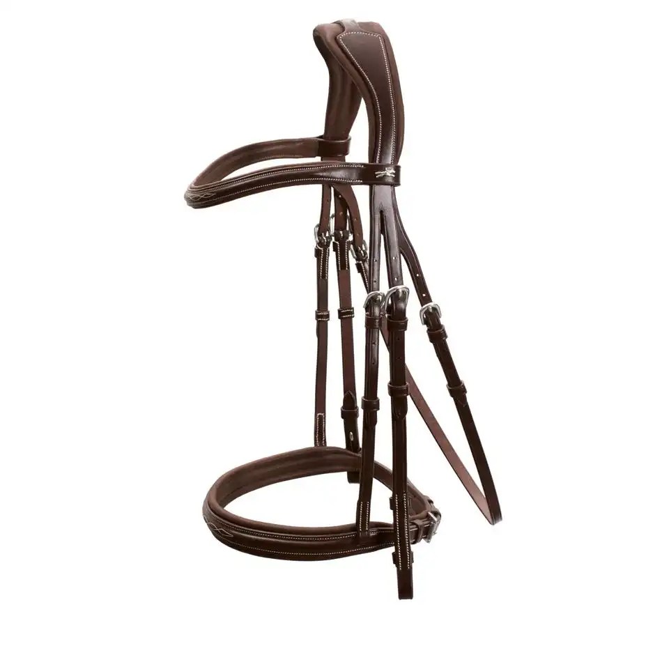 Bridle Montreal Select (Espresso/Cream/Silver)